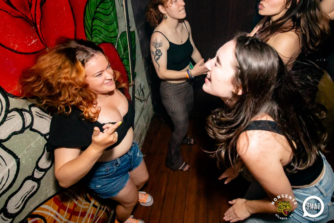 Hot Mess dance pop party - third Friday of every month at The Basement (EAV) - Kimber is the DJ - Pic: Darcy for Oh Snap Kid