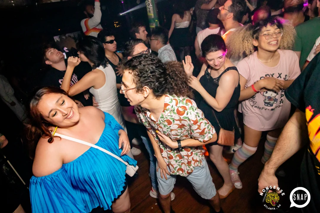 Hot Mess dance pop party - third Friday of every month at The Basement (EAV) - Kimber is the DJ - Pic: Darcy for Oh Snap Kid
