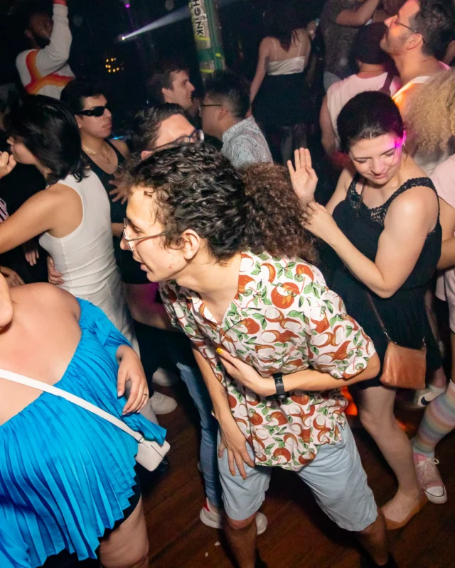Hot Mess dance pop party - third Friday of every month at The Basement (EAV) - Kimber is the DJ - Pic: Darcy for Oh Snap Kid