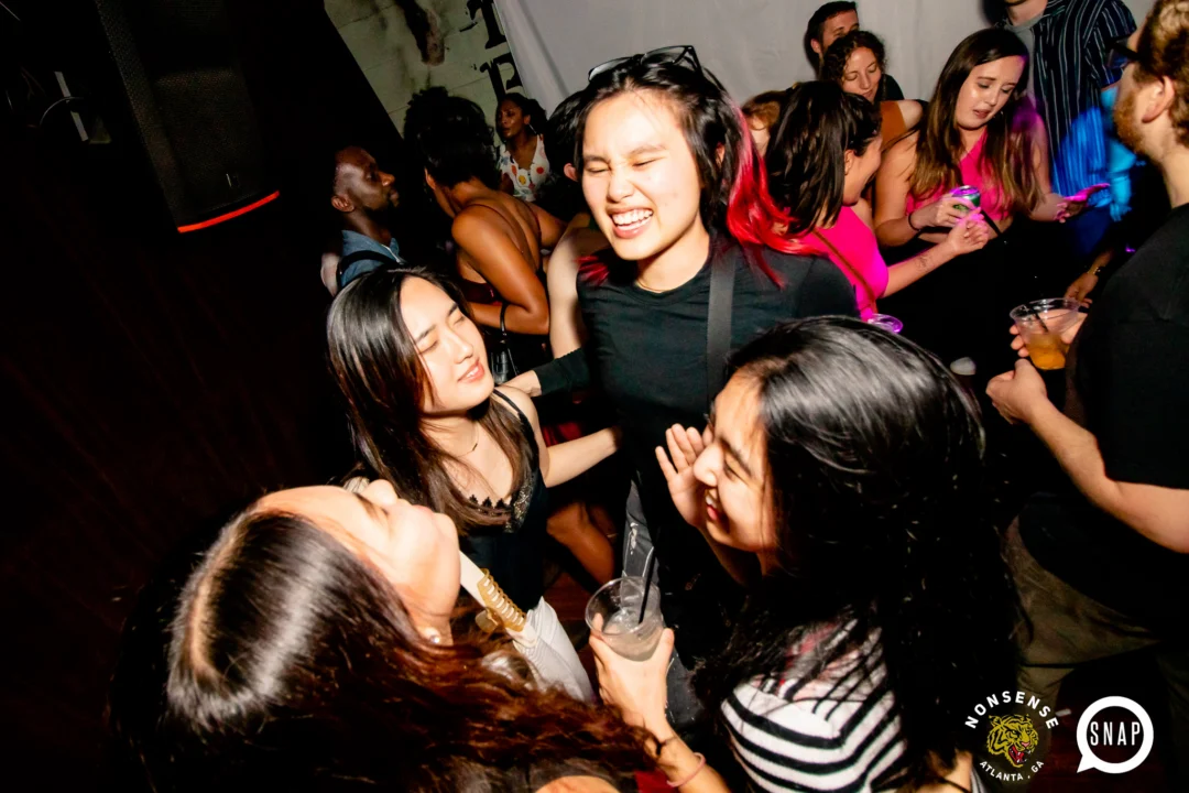 Hot Mess dance pop party - third Friday of every month at The Basement (EAV) - Kimber is the DJ - Pic: Darcy for Oh Snap Kid