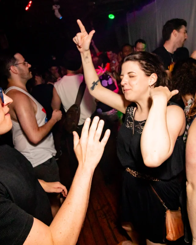 Hot Mess dance pop party - third Friday of every month at The Basement (EAV) - Kimber is the DJ - Pic: Darcy for Oh Snap Kid