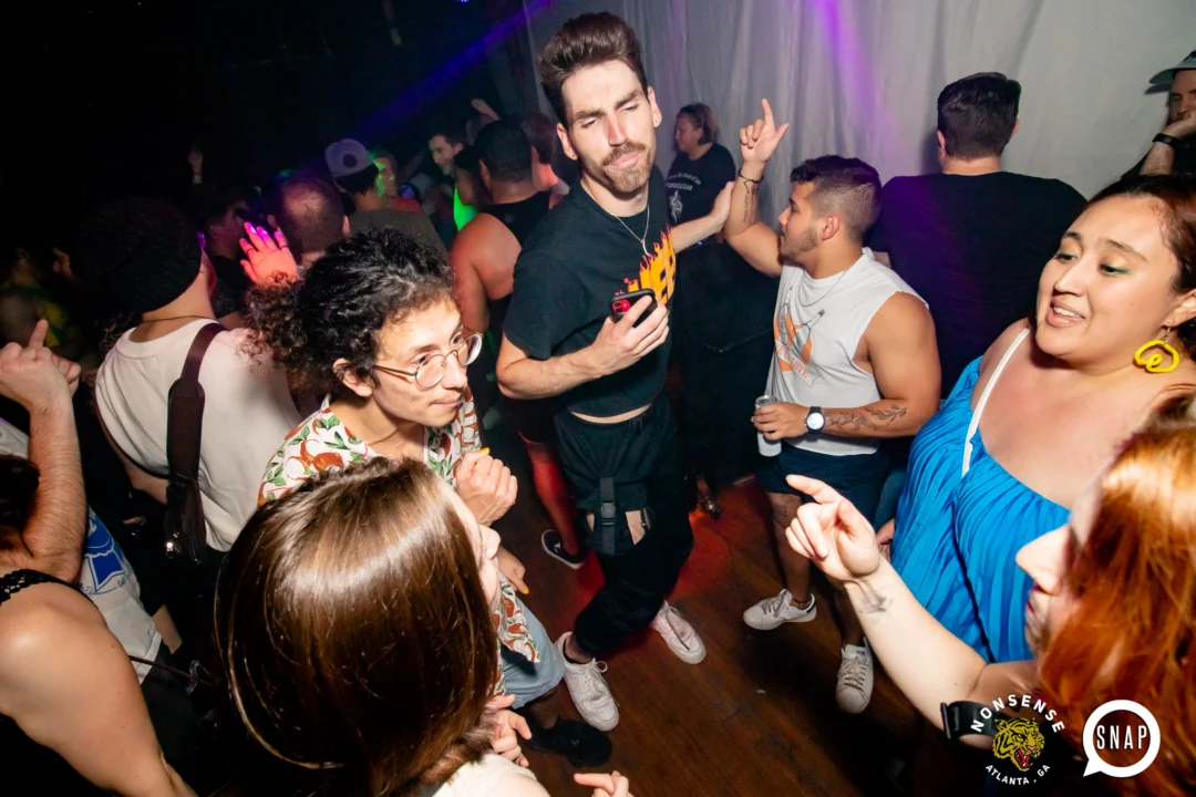 Hot Mess dance pop party - third Friday of every month at The Basement (EAV) - Kimber is the DJ - Pic: Darcy for Oh Snap Kid