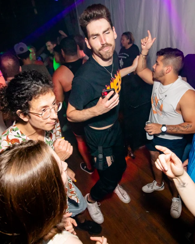 Hot Mess dance pop party - third Friday of every month at The Basement (EAV) - Kimber is the DJ - Pic: Darcy for Oh Snap Kid