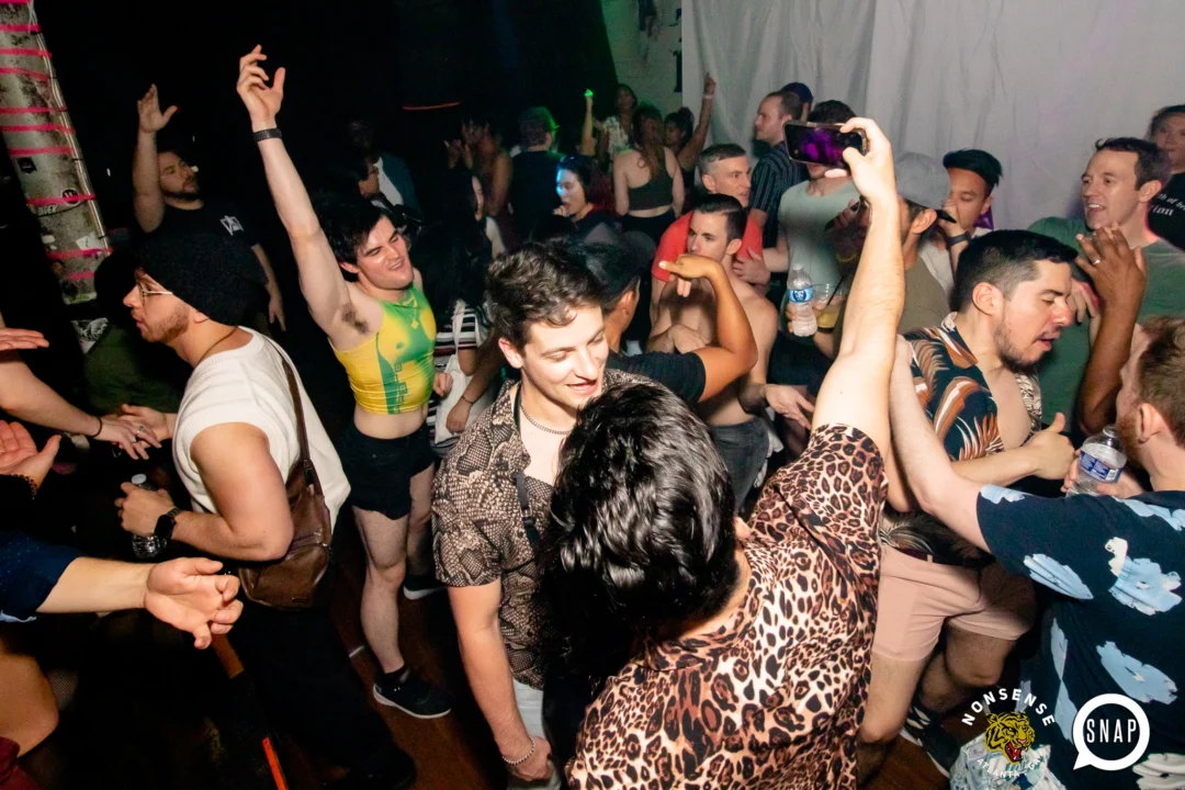 Hot Mess dance pop party - third Friday of every month at The Basement (EAV) - Kimber is the DJ - Pic: Darcy for Oh Snap Kid