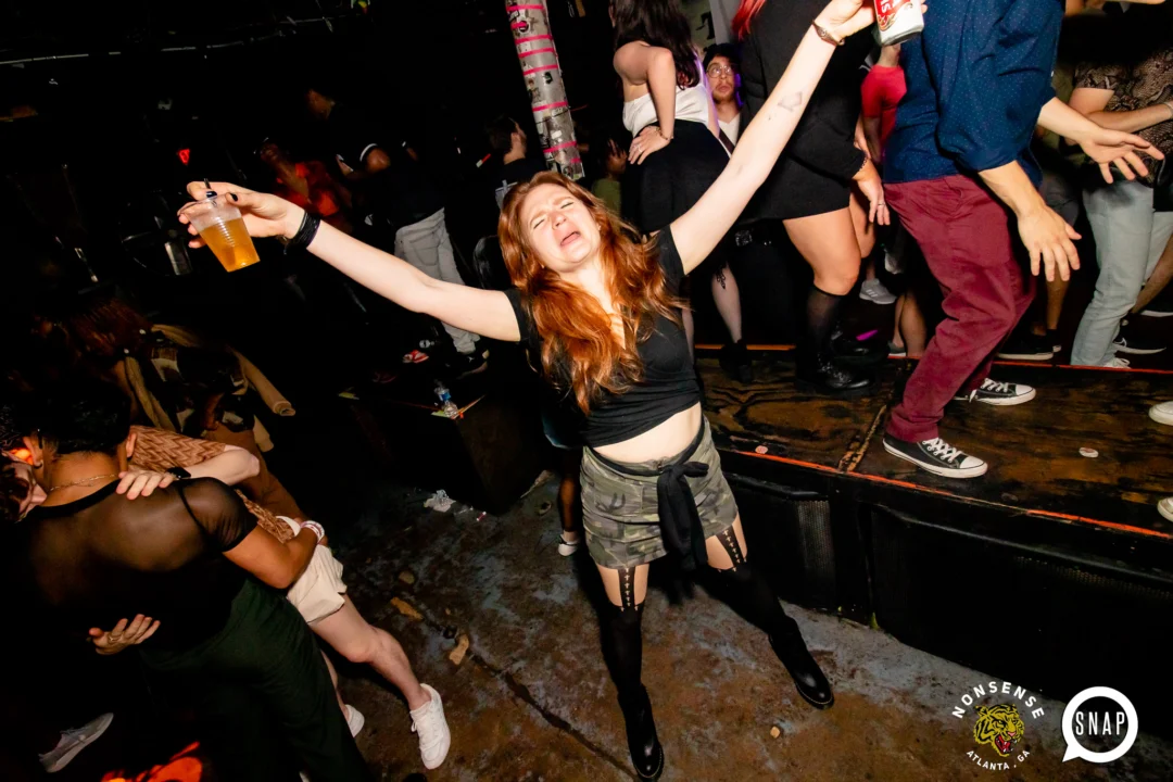 Hot Mess dance pop party - third Friday of every month at The Basement (EAV) - Kimber is the DJ - Pic: Darcy for Oh Snap Kid