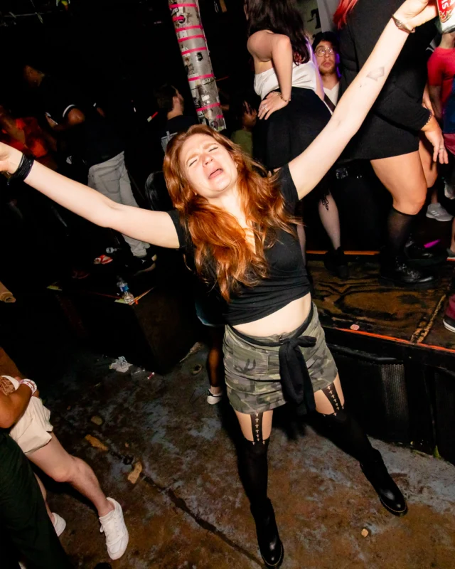 Hot Mess dance pop party - third Friday of every month at The Basement (EAV) - Kimber is the DJ - Pic: Darcy for Oh Snap Kid