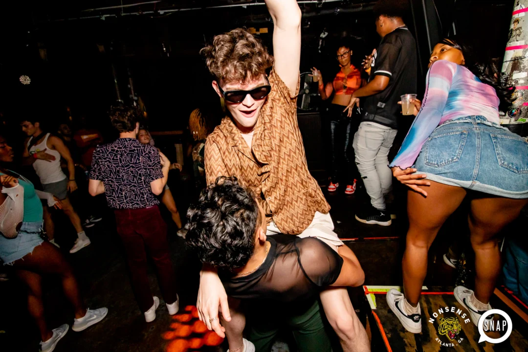 Hot Mess dance pop party - third Friday of every month at The Basement (EAV) - Kimber is the DJ - Pic: Darcy for Oh Snap Kid