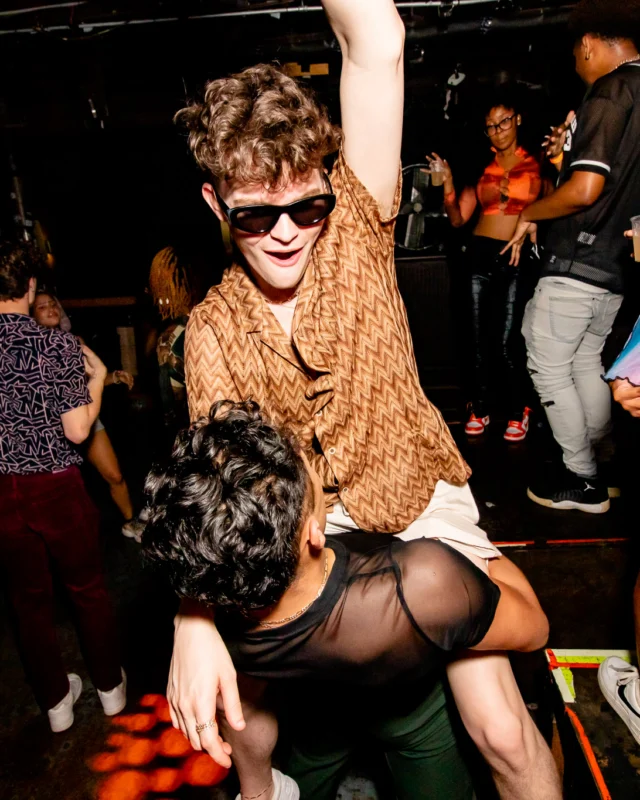 Hot Mess dance pop party - third Friday of every month at The Basement (EAV) - Kimber is the DJ - Pic: Darcy for Oh Snap Kid