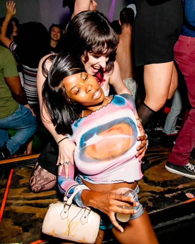 Hot Mess dance pop party - third Friday of every month at The Basement (EAV) - Kimber is the DJ - Pic: Darcy for Oh Snap Kid