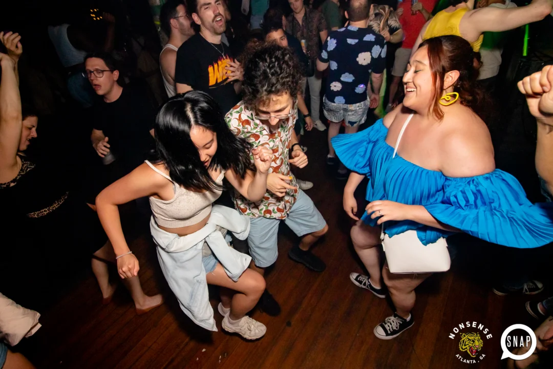 Hot Mess dance pop party - third Friday of every month at The Basement (EAV) - Kimber is the DJ - Pic: Darcy for Oh Snap Kid