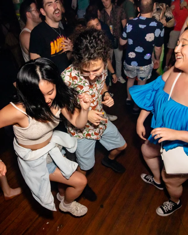 Hot Mess dance pop party - third Friday of every month at The Basement (EAV) - Kimber is the DJ - Pic: Darcy for Oh Snap Kid