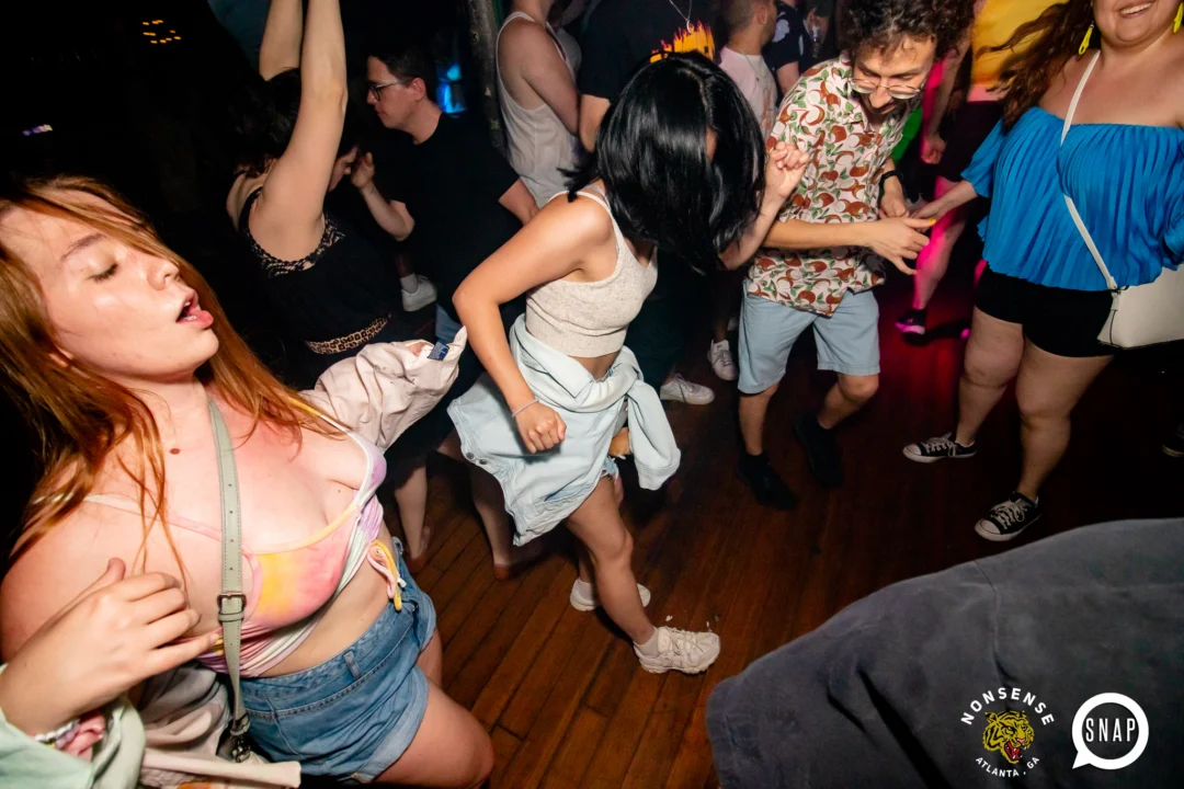 Hot Mess dance pop party - third Friday of every month at The Basement (EAV) - Kimber is the DJ - Pic: Darcy for Oh Snap Kid