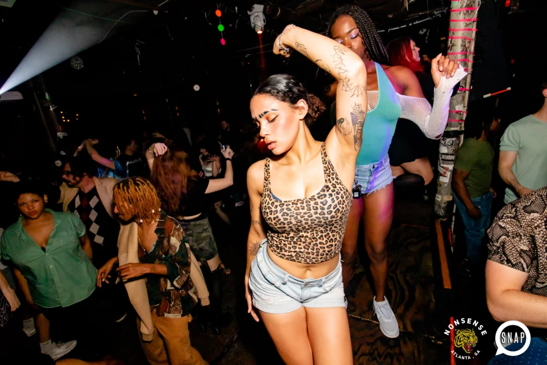 Hot Mess dance pop party - third Friday of every month at The Basement (EAV) - Kimber is the DJ - Pic: Darcy for Oh Snap Kid