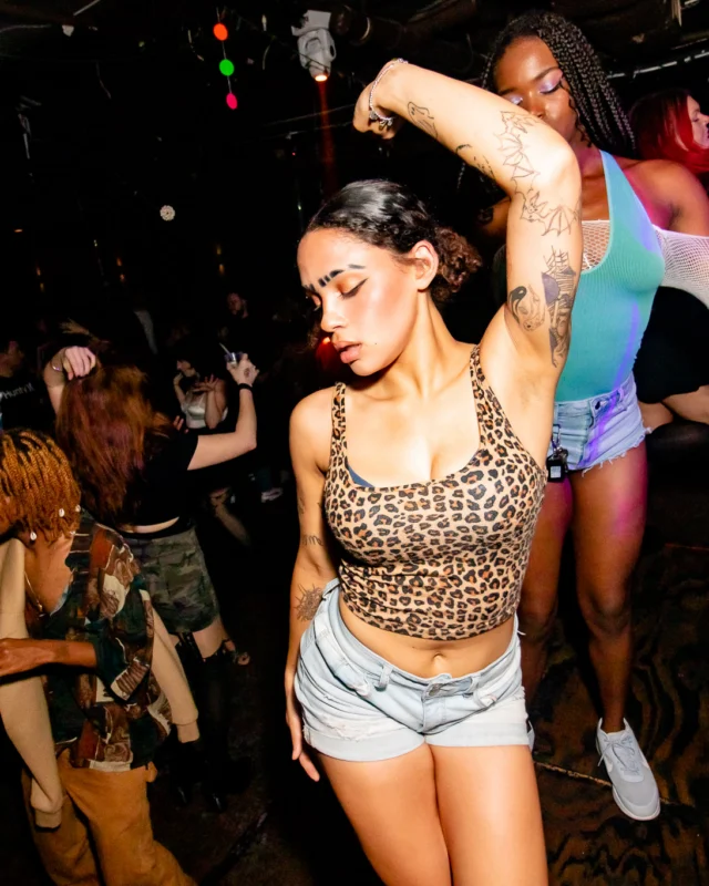 Hot Mess dance pop party - third Friday of every month at The Basement (EAV) - Kimber is the DJ - Pic: Darcy for Oh Snap Kid