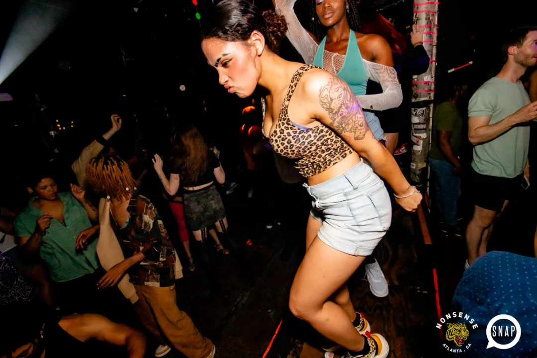 Hot Mess dance pop party - third Friday of every month at The Basement (EAV) - Kimber is the DJ - Pic: Darcy for Oh Snap Kid