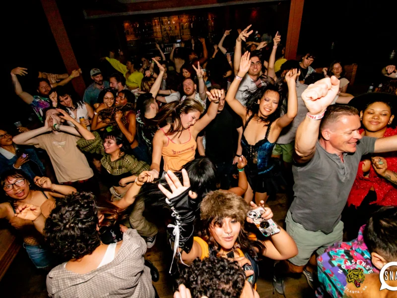 Indie Sleaze - May 2023 - second Saturday of every month @ Ammazza - Kimber is the DJ - Pics: Darcy for Oh Snap Kid