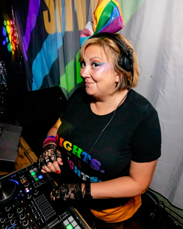Heyday 80s party - June 2023 Pride Edition - first Saturday of every month @ Basement EAV - Kimber is the DJ - Pic: Oh Snap Kid