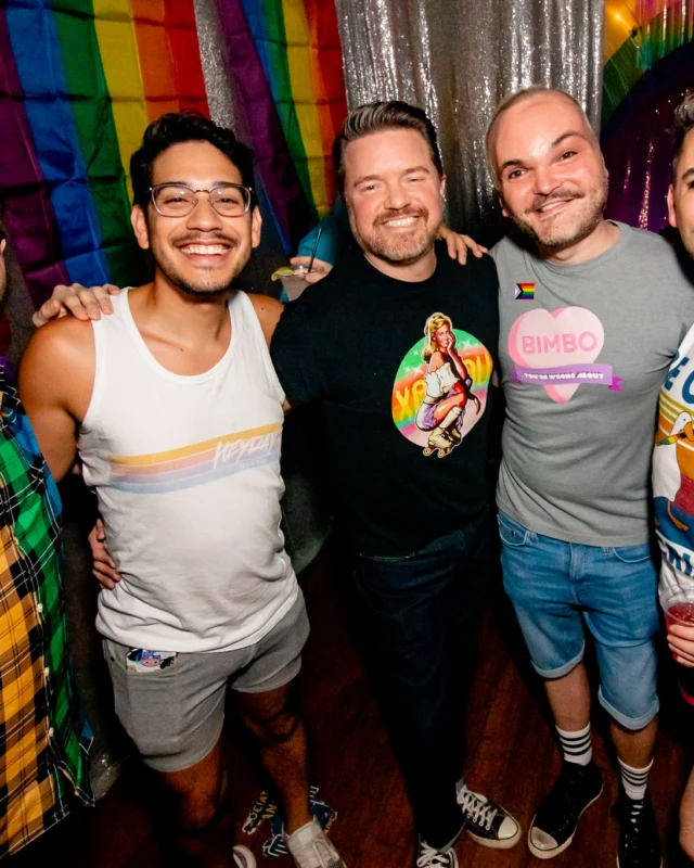 Heyday 80s party - June 2023 Pride Edition - first Saturday of every month @ Basement EAV - Kimber is the DJ - Pic: Oh Snap Kid