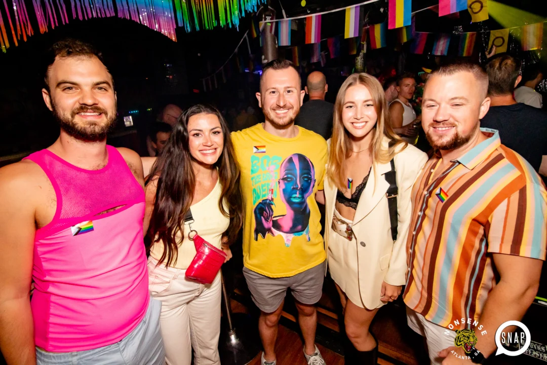 Heyday 80s party - June 2023 Pride Edition - first Saturday of every month @ Basement EAV - Kimber is the DJ - Pic: Oh Snap Kid