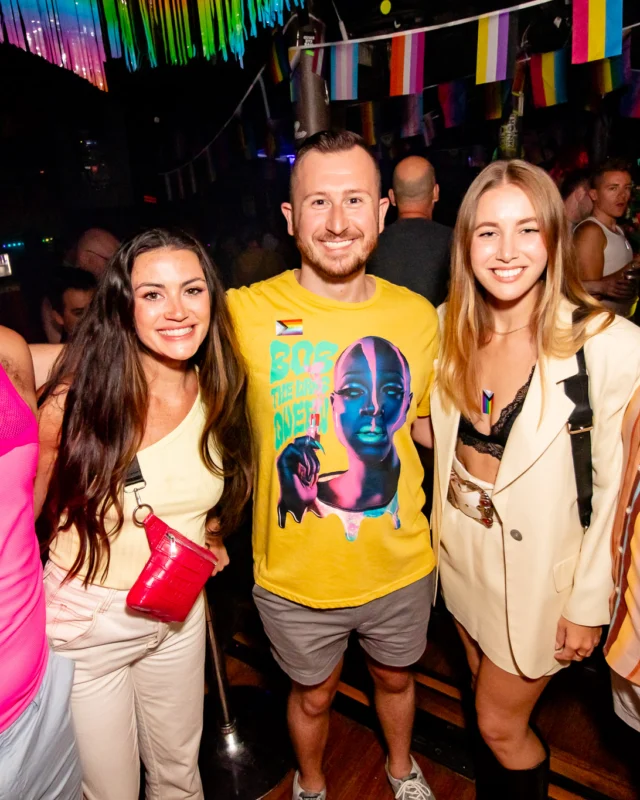Heyday 80s party - June 2023 Pride Edition - first Saturday of every month @ Basement EAV - Kimber is the DJ - Pic: Oh Snap Kid