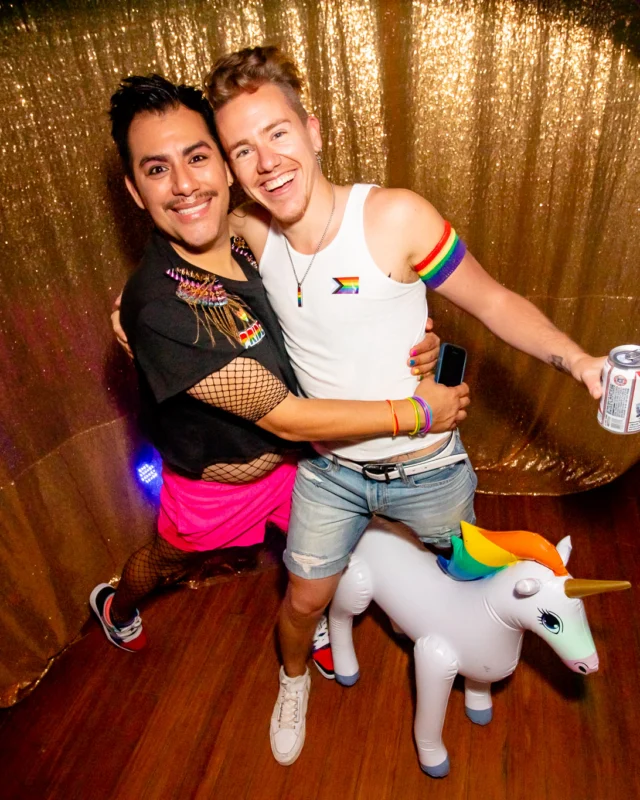 Heyday 80s party - June 2023 Pride Edition - first Saturday of every month @ Basement EAV - Kimber is the DJ - Pic: Oh Snap Kid
