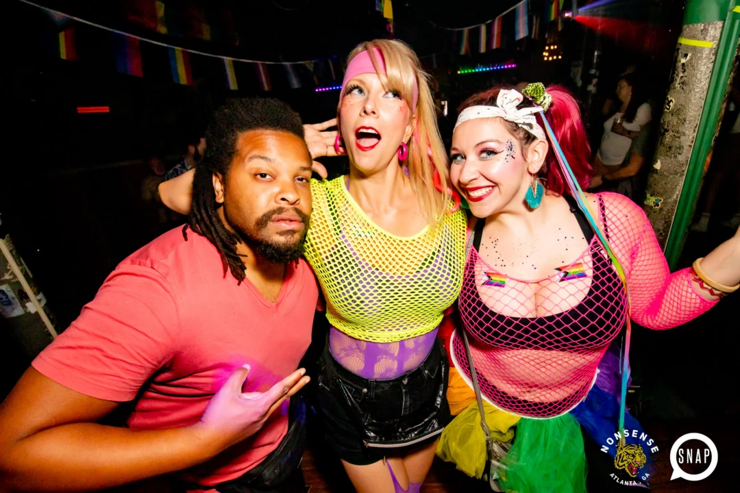 Heyday 80s party - June 2023 Pride Edition - first Saturday of every month @ Basement EAV - Kimber is the DJ - Pic: Oh Snap Kid