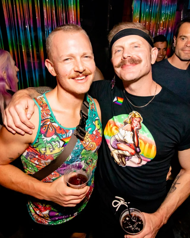 Heyday 80s party - June 2023 Pride Edition - first Saturday of every month @ Basement EAV - Kimber is the DJ - Pic: Oh Snap Kid