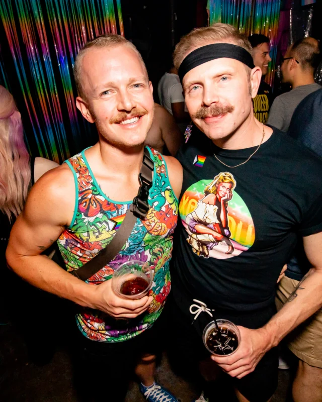 Heyday 80s party - June 2023 Pride Edition - first Saturday of every month @ Basement EAV - Kimber is the DJ - Pic: Oh Snap Kid
