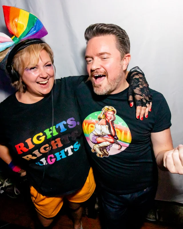 Heyday 80s party - June 2023 Pride Edition - first Saturday of every month @ Basement EAV - Kimber is the DJ - Pic: Oh Snap Kid
