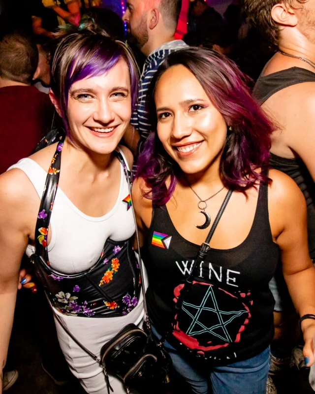 Heyday 80s party - June 2023 Pride Edition - first Saturday of every month @ Basement EAV - Kimber is the DJ - Pic: Oh Snap Kid