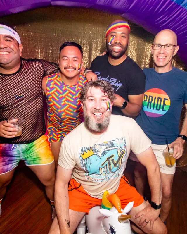 Heyday 80s party - June 2023 Pride Edition - first Saturday of every month @ Basement EAV - Kimber is the DJ - Pic: Oh Snap Kid