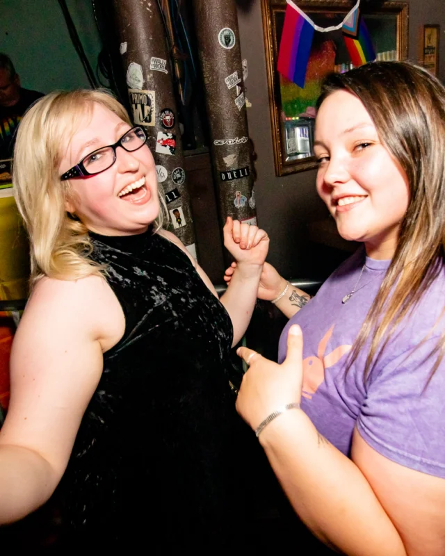 Heyday 80s party - June 2023 Pride Edition - first Saturday of every month @ Basement EAV - Kimber is the DJ - Pic: Oh Snap Kid