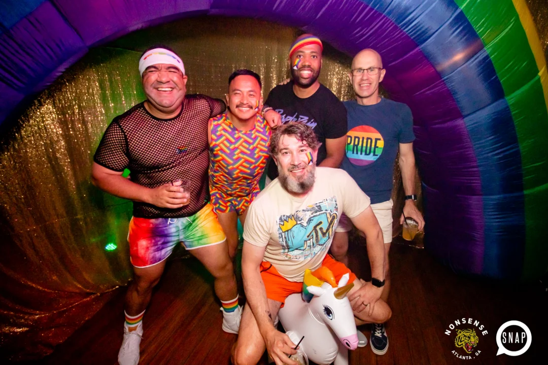 Heyday 80s party - June 2023 Pride Edition - first Saturday of every month @ Basement EAV - Kimber is the DJ - Pic: Oh Snap Kid