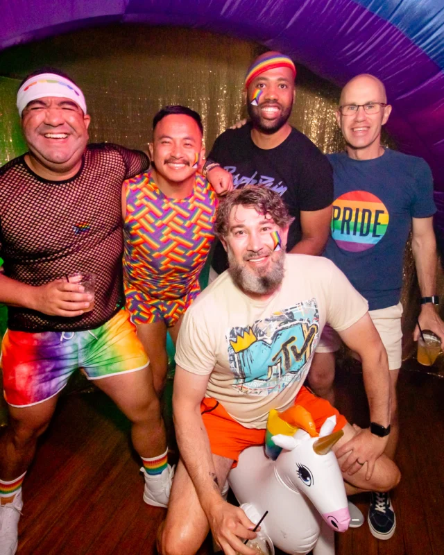 Heyday 80s party - June 2023 Pride Edition - first Saturday of every month @ Basement EAV - Kimber is the DJ - Pic: Oh Snap Kid