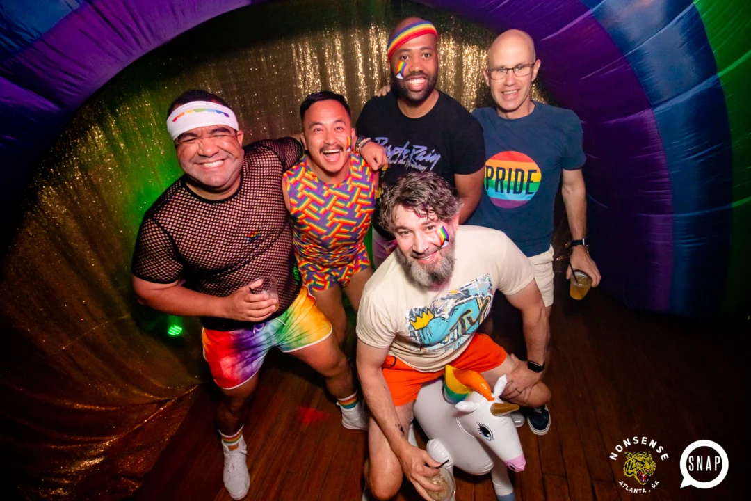 Heyday 80s party - June 2023 Pride Edition - first Saturday of every month @ Basement EAV - Kimber is the DJ - Pic: Oh Snap Kid