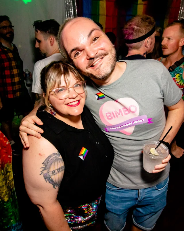 Heyday 80s party - June 2023 Pride Edition - first Saturday of every month @ Basement EAV - Kimber is the DJ - Pic: Oh Snap Kid