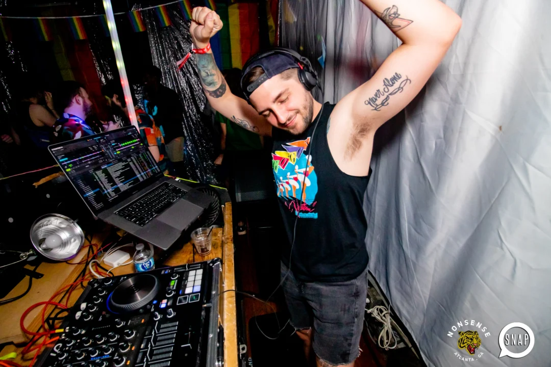 Heyday 80s party - June 2023 Pride Edition - first Saturday of every month @ Basement EAV - Kimber is the DJ - Pic: Oh Snap Kid