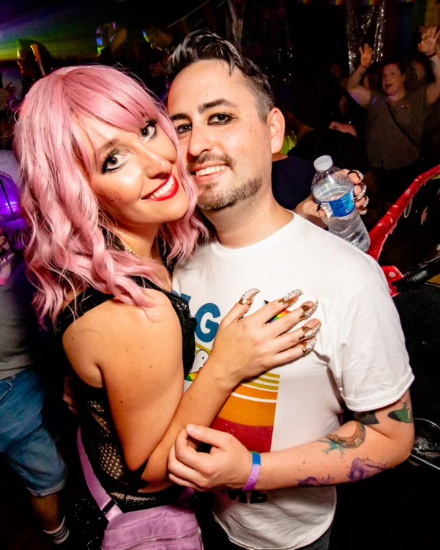 Heyday 80s party - June 2023 Pride Edition - first Saturday of every month @ Basement EAV - Kimber is the DJ - Pic: Oh Snap Kid