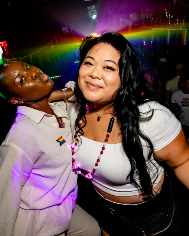 Heyday 80s party - June 2023 Pride Edition - first Saturday of every month @ Basement EAV - Kimber is the DJ - Pic: Oh Snap Kid