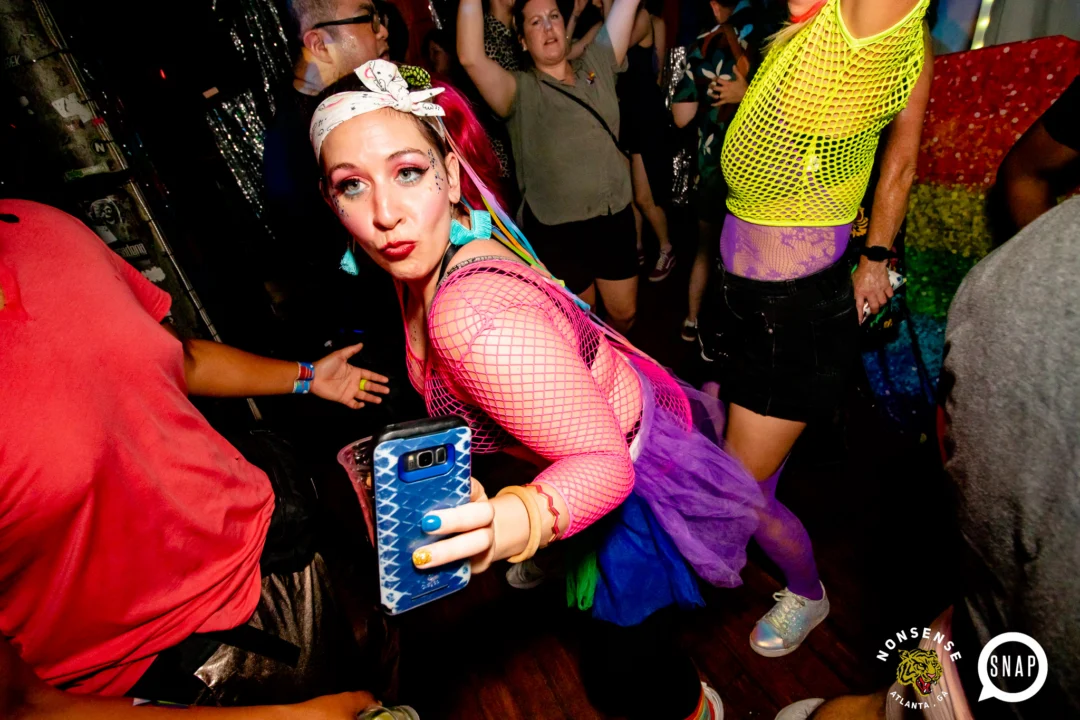 Heyday 80s party - June 2023 Pride Edition - first Saturday of every month @ Basement EAV - Kimber is the DJ - Pic: Oh Snap Kid