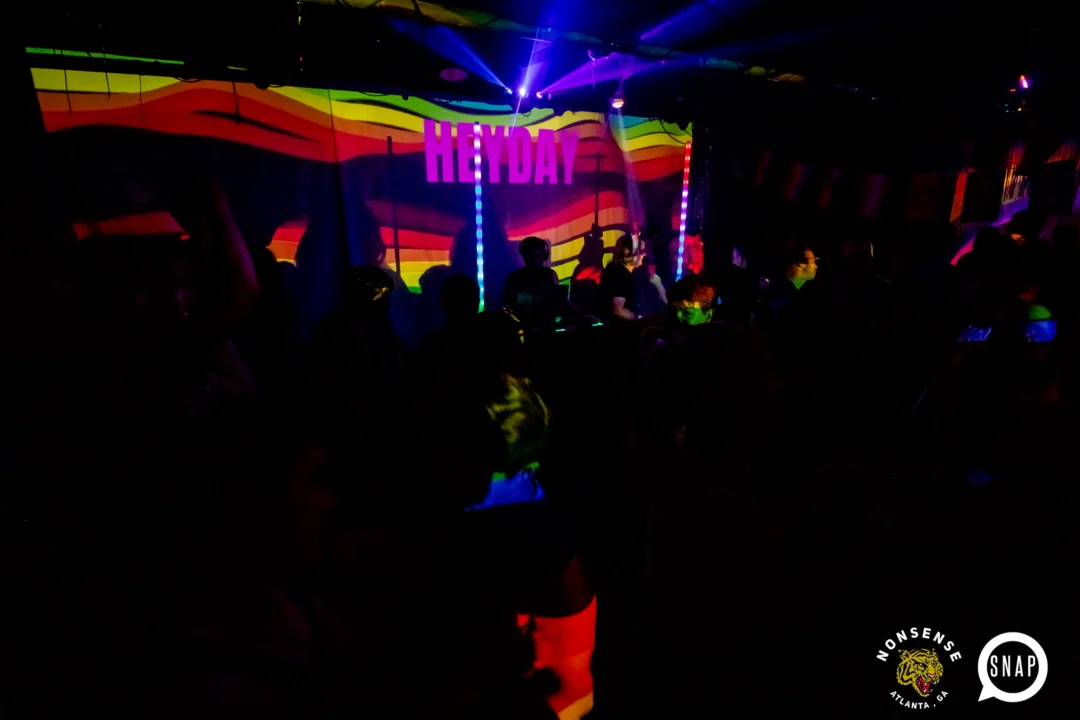 Heyday 80s party - June 2023 Pride Edition - first Saturday of every month @ Basement EAV - Kimber is the DJ - Pic: Oh Snap Kid