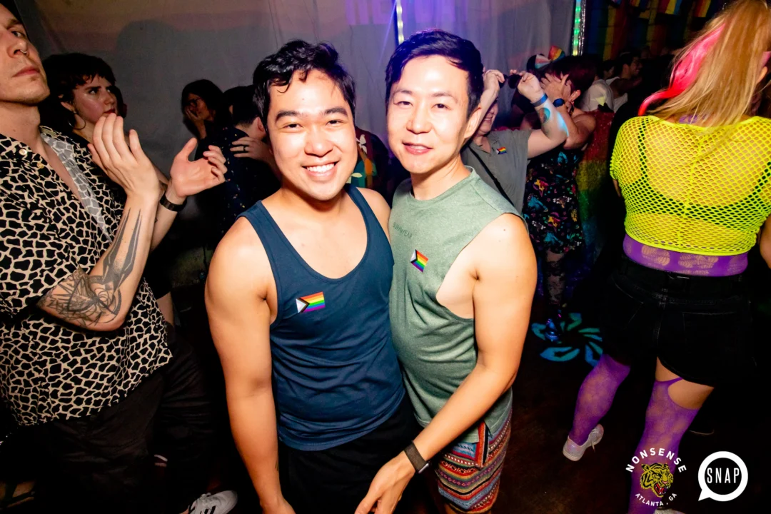 Heyday 80s party - June 2023 Pride Edition - first Saturday of every month @ Basement EAV - Kimber is the DJ - Pic: Oh Snap Kid