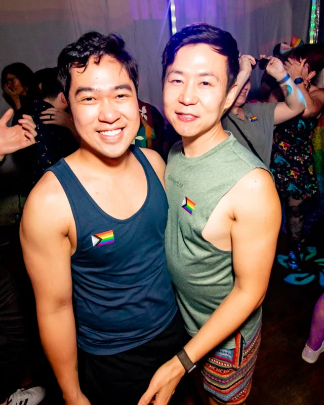 Heyday 80s party - June 2023 Pride Edition - first Saturday of every month @ Basement EAV - Kimber is the DJ - Pic: Oh Snap Kid