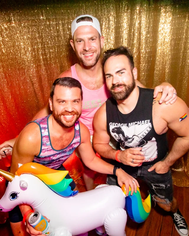Heyday 80s party - June 2023 Pride Edition - first Saturday of every month @ Basement EAV - Kimber is the DJ - Pic: Oh Snap Kid