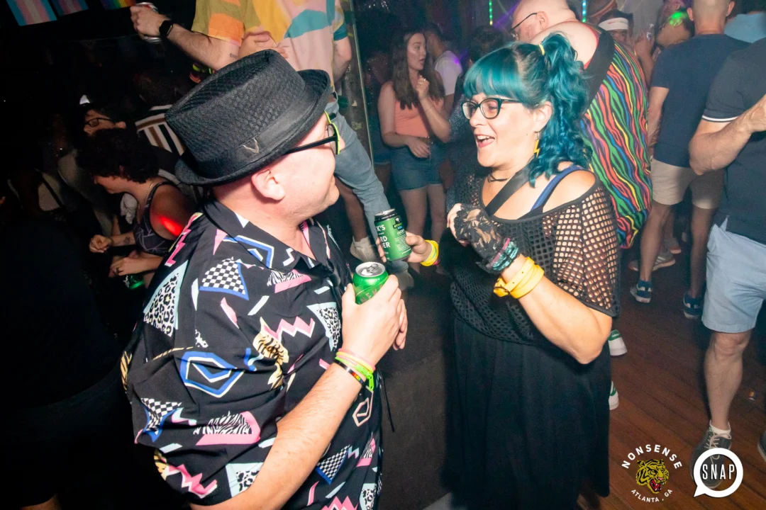 Heyday 80s party - June 2023 Pride Edition - first Saturday of every month @ Basement EAV - Kimber is the DJ - Pic: Oh Snap Kid