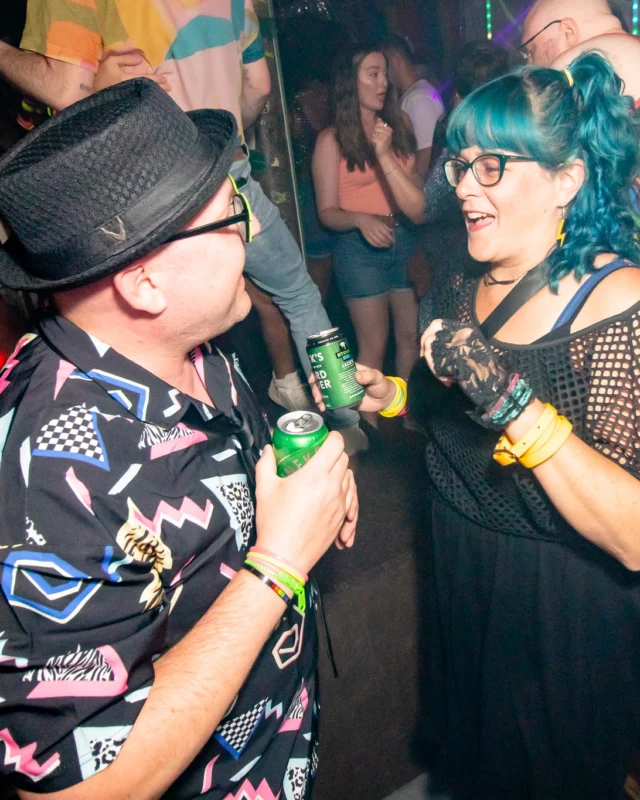 Heyday 80s party - June 2023 Pride Edition - first Saturday of every month @ Basement EAV - Kimber is the DJ - Pic: Oh Snap Kid