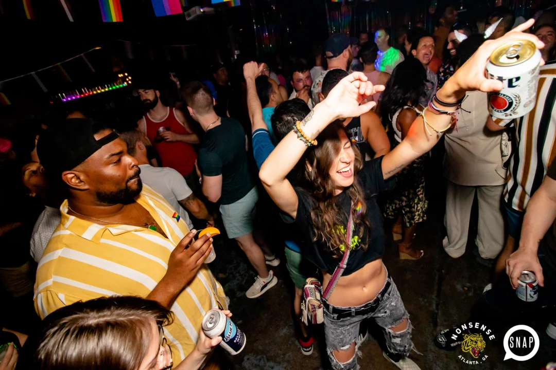 Heyday 80s party - June 2023 Pride Edition - first Saturday of every month @ Basement EAV - Kimber is the DJ - Pic: Oh Snap Kid
