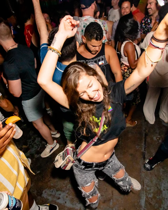 Heyday 80s party - June 2023 Pride Edition - first Saturday of every month @ Basement EAV - Kimber is the DJ - Pic: Oh Snap Kid