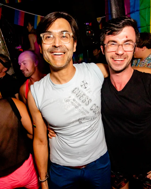 Heyday 80s party - June 2023 Pride Edition - first Saturday of every month @ Basement EAV - Kimber is the DJ - Pic: Oh Snap Kid