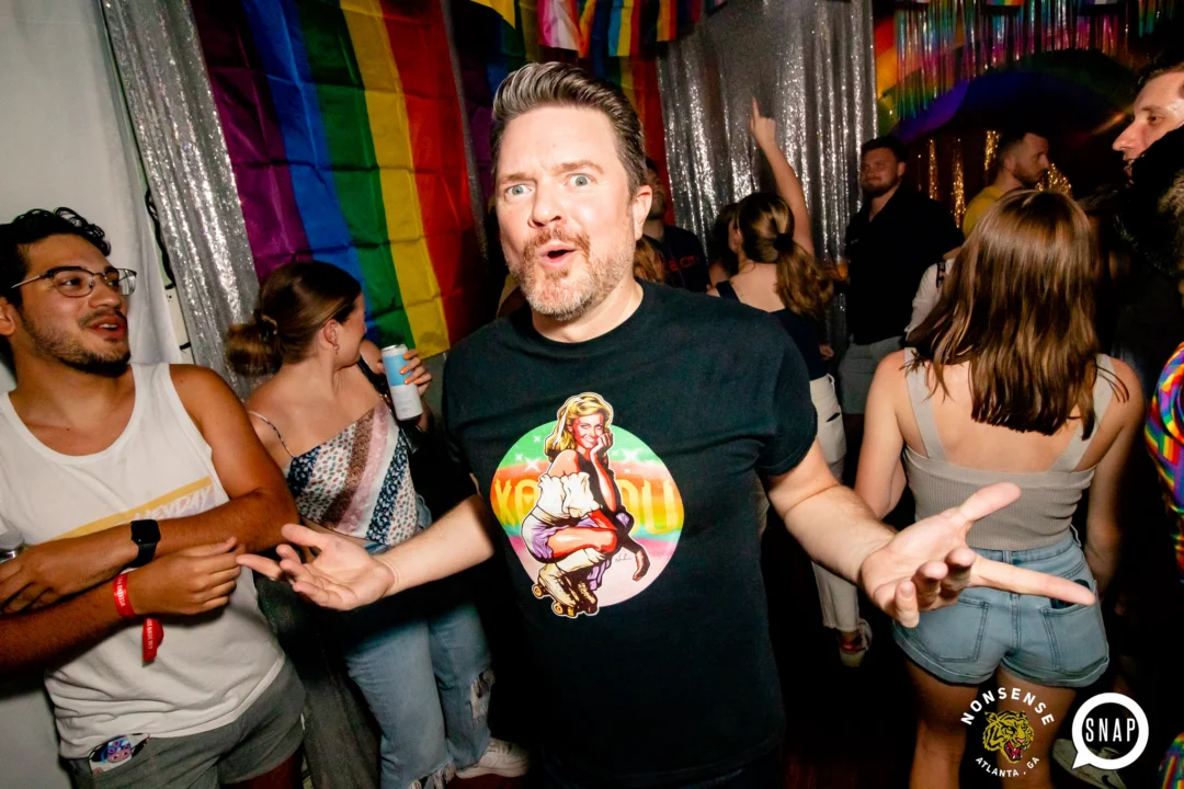 Heyday 80s party - June 2023 Pride Edition - first Saturday of every month @ Basement EAV - Kimber is the DJ - Pic: Oh Snap Kid